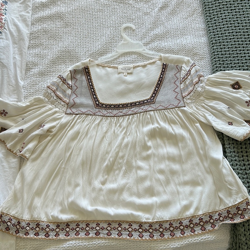 Embroidered top